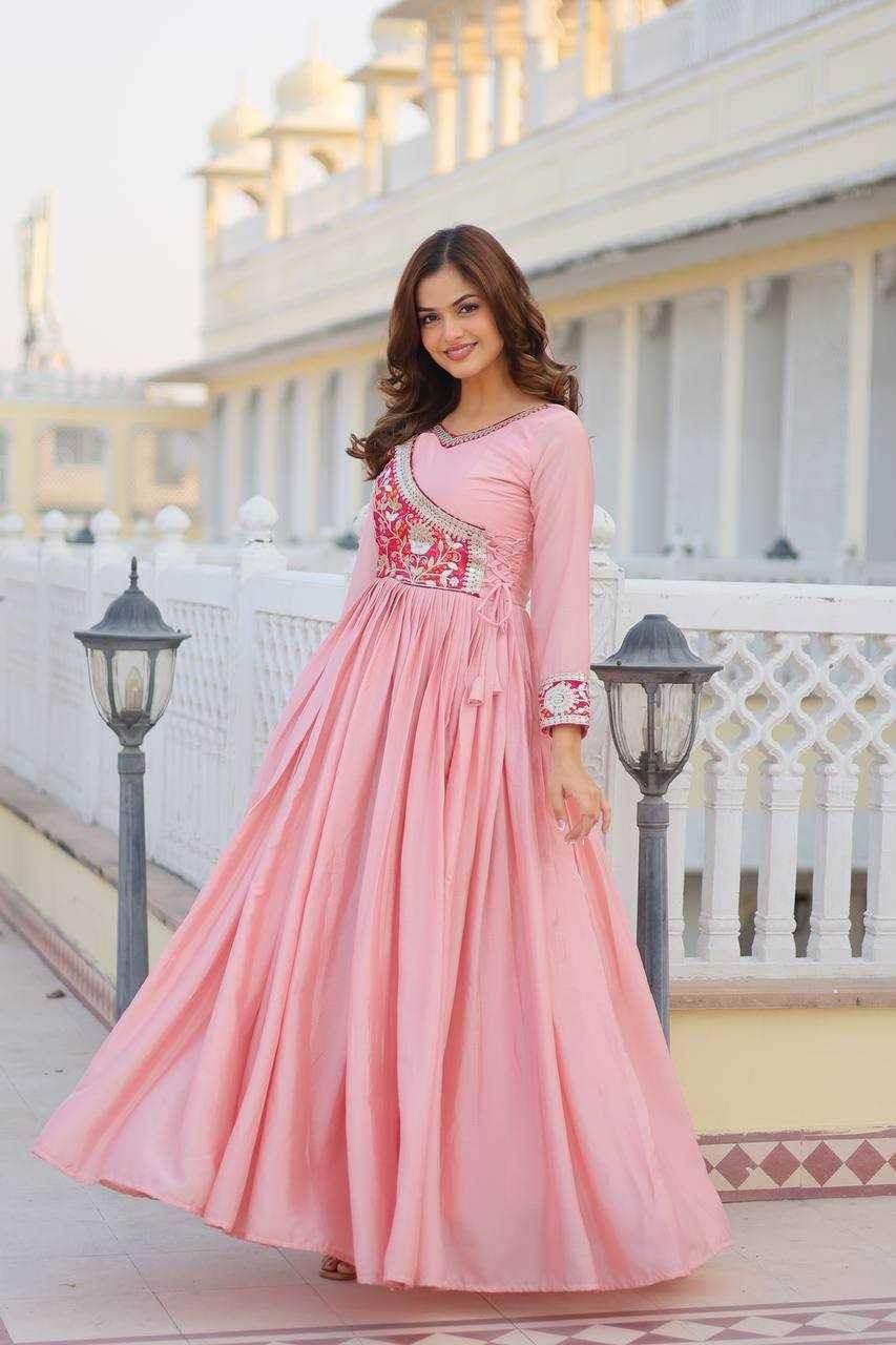 Chinon Printed Party Gowns - MYLUXURY LANE ENTERPRISE