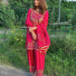 Chinon Embroidered Pink Salwar Suit - MYLUXURY LANE ENTERPRISE