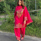 Chinon Embroidered Pink Salwar Suit - MYLUXURY LANE ENTERPRISE