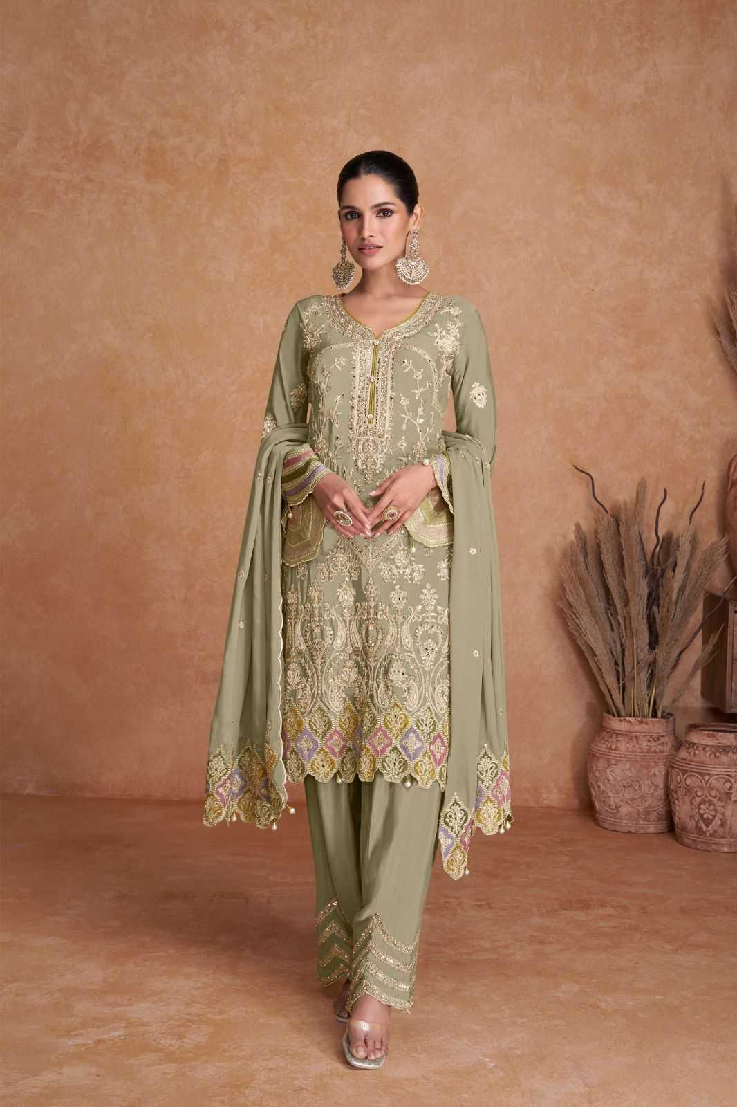 Chinon Embroidery Suit - MYLUXURY LANE ENTERPRISE