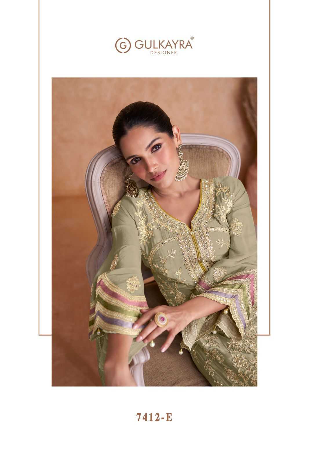 Chinon  Embroidery Suit