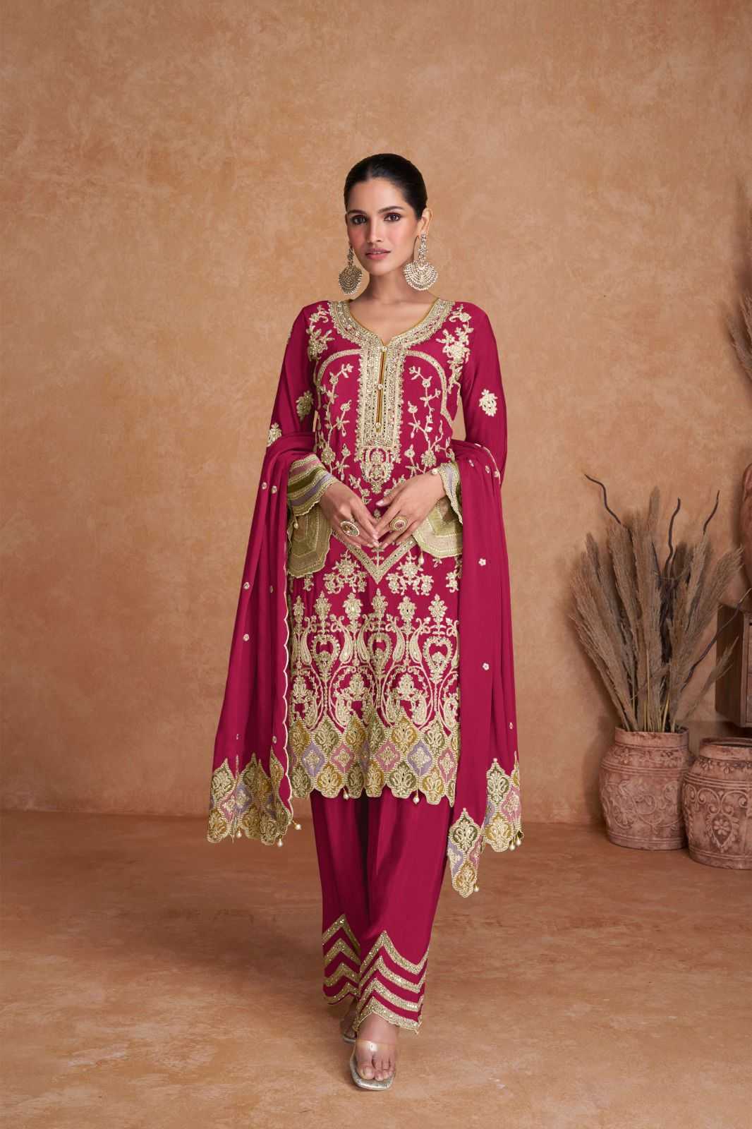 Chinon  Embroidery Suit