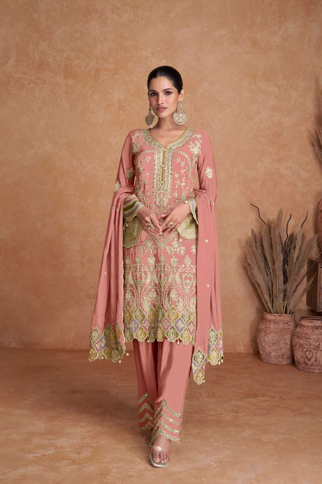 Chinon  Embroidery Suit