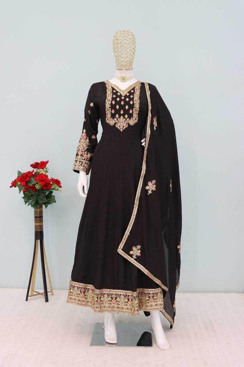 Chinon KESH546 1230 Gowns Embroidery Gowns - MYLUXURY LANE ENTERPRISE