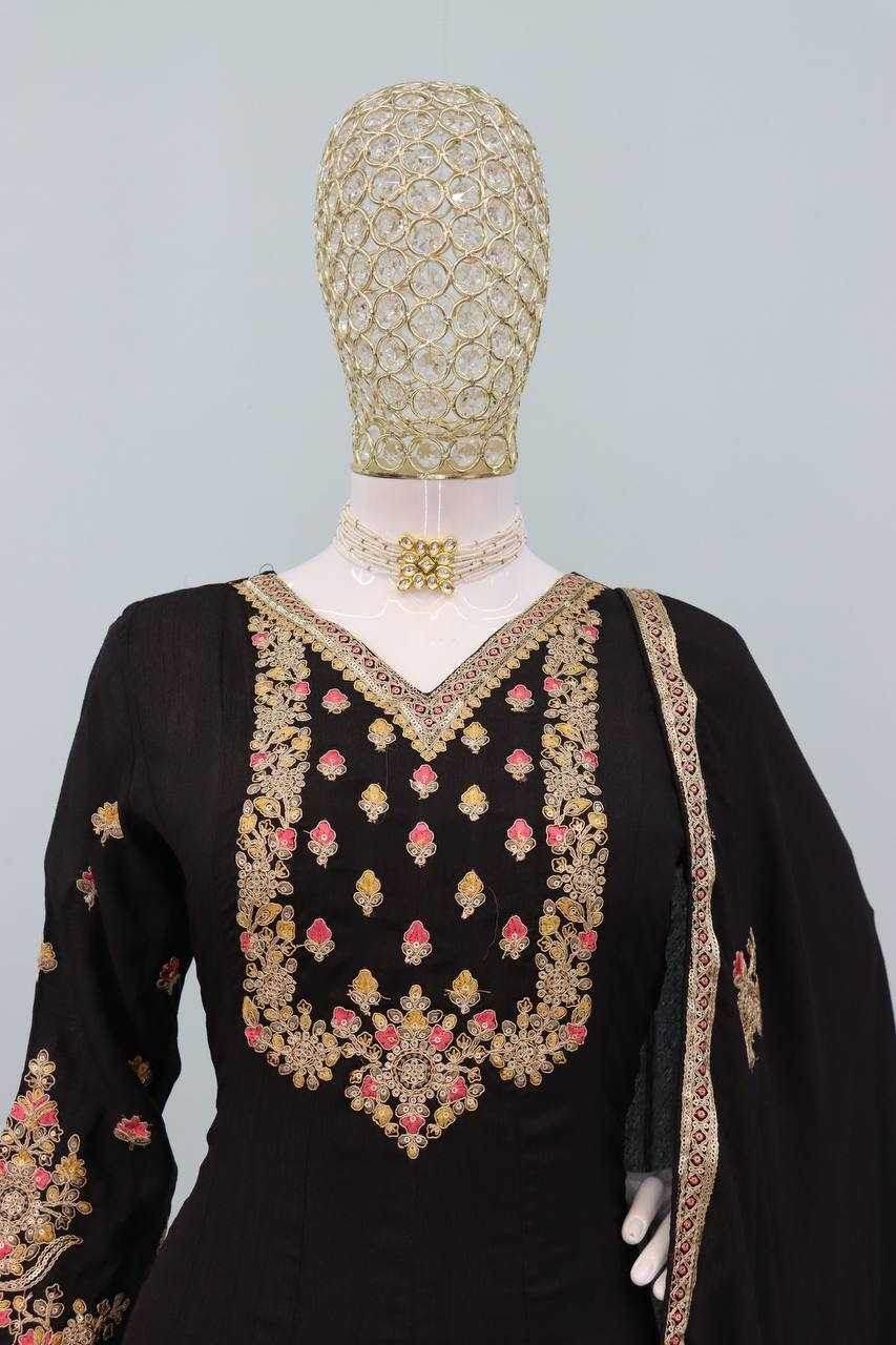 Chinon KESH546 1230 Gowns Embroidery Gowns - MYLUXURY LANE ENTERPRISE