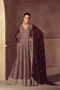 Chinon Embroidery Gown - MYLUXURY LANE ENTERPRISE