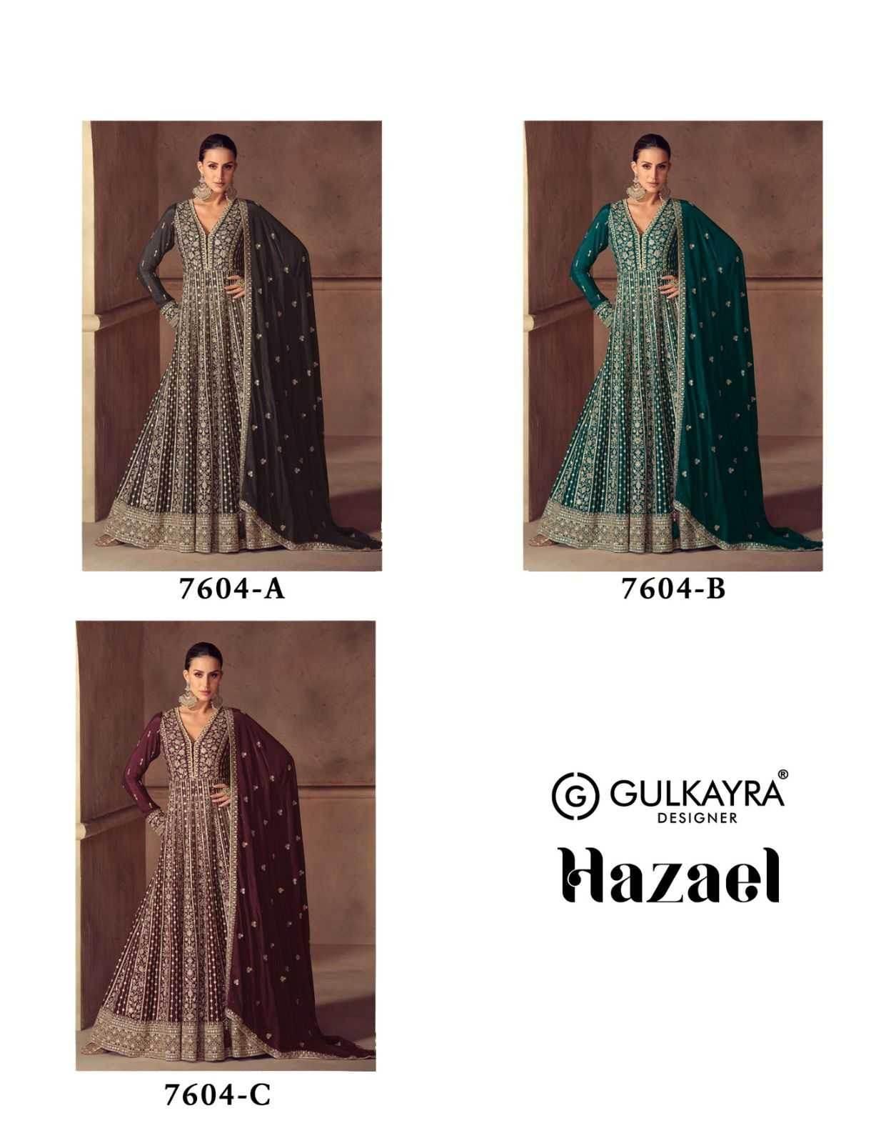 Chinon Embroidery Gown - MYLUXURY LANE ENTERPRISE