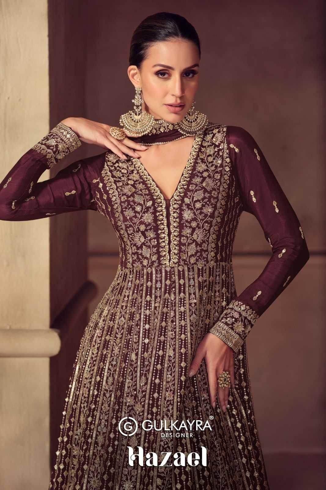 Chinon Embroidery Gown - MYLUXURY LANE ENTERPRISE