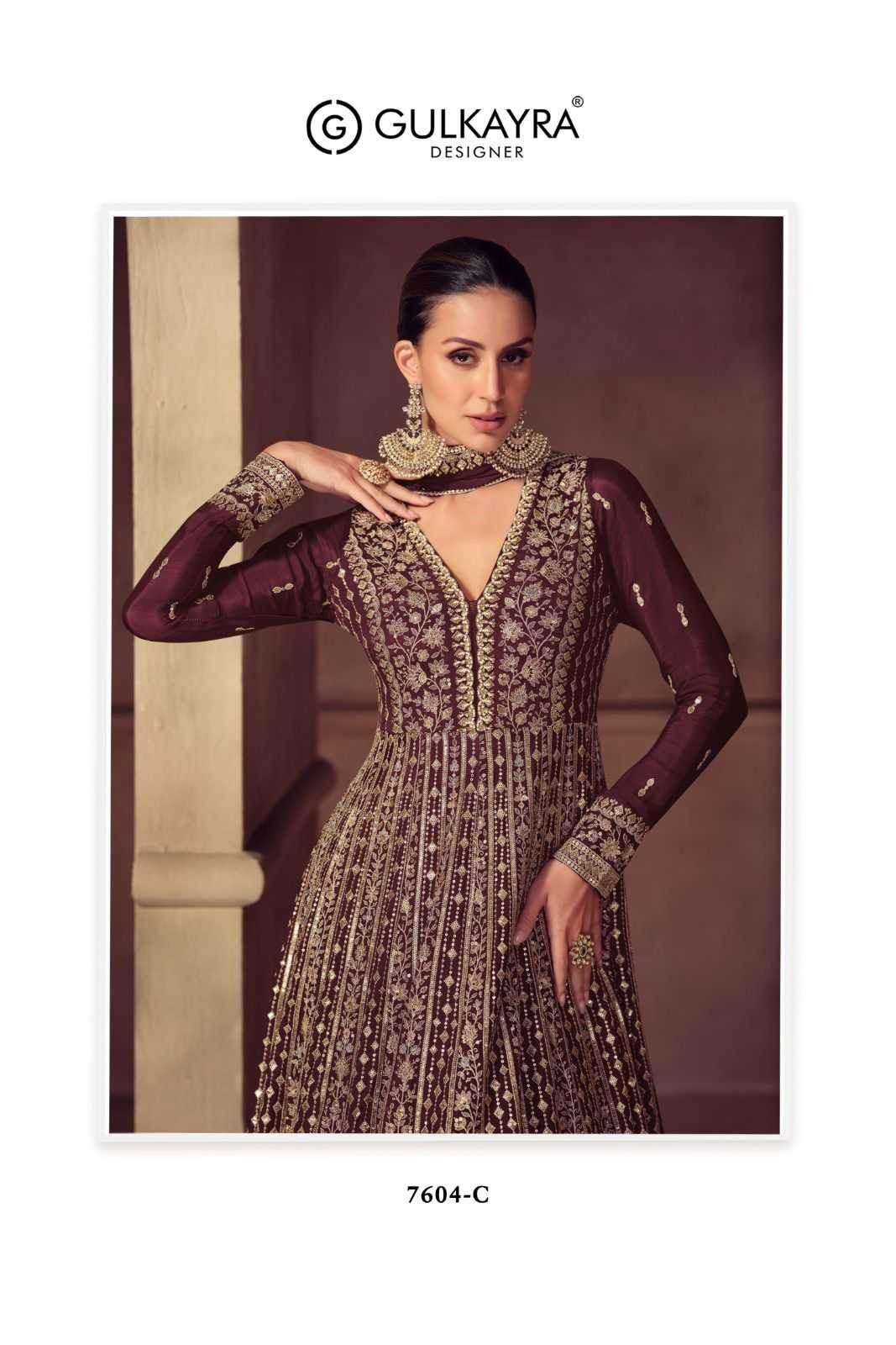 Chinon Embroidery Gown - MYLUXURY LANE ENTERPRISE