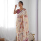 Chinon Cutwork Saree - MYLUXURY LANE ENTERPRISE