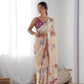 Chinon Cutwork Saree - MYLUXURY LANE ENTERPRISE