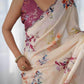 Chinon Cutwork Saree - MYLUXURY LANE ENTERPRISE