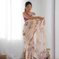 Chinon Cutwork Saree - MYLUXURY LANE ENTERPRISE