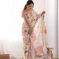 Chinon Cutwork Saree - MYLUXURY LANE ENTERPRISE