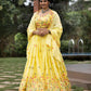 Chinon Sequins Lehenga - MYLUXURY LANE ENTERPRISE