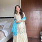 Chinon Sharara Salwar Embroidery Suits Manufacturer - MYLUXURY LANE ENTERPRISE
