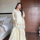 Chinon Sharara Salwar Embroidery Suits Manufacturer - MYLUXURY LANE ENTERPRISE