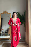 Chinon Embroidery Salwar Suit