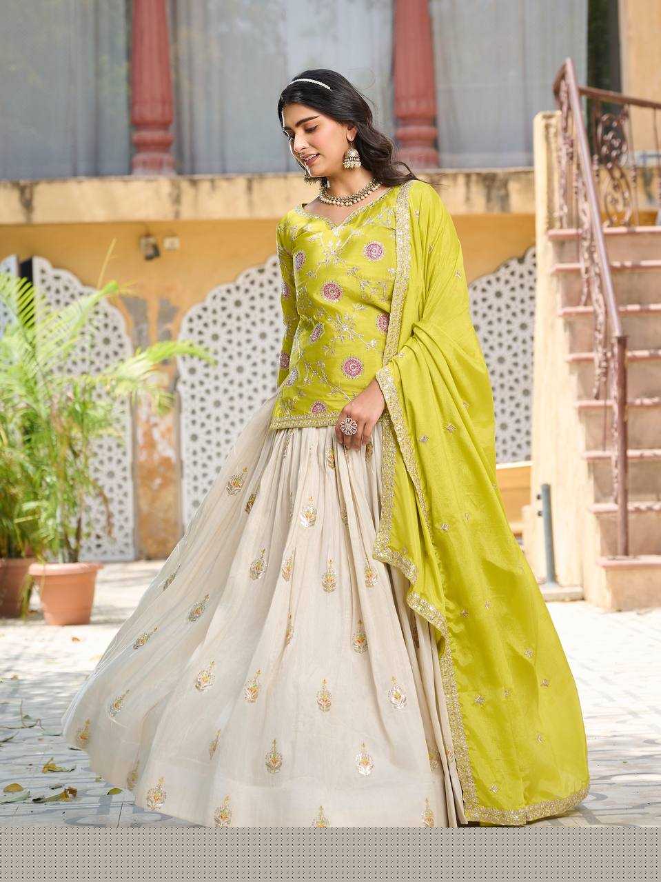 Chinon  Sharara Salwar Suit