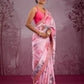Chinon Silk Sequence Lace Border Saree - MYLUXURY LANE ENTERPRISE