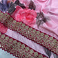 Chinon Silk Sequence Lace Border Saree - MYLUXURY LANE ENTERPRISE