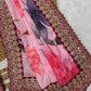 Chinon Silk Sequence Lace Border Saree - MYLUXURY LANE ENTERPRISE