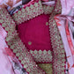 Chinon Silk Sequence Lace Border Saree - MYLUXURY LANE ENTERPRISE