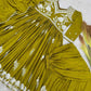 Chinon Silk Ladies Sharara Embroidery Salwar Suits - MYLUXURY LANE ENTERPRISE
