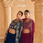 Chinon Silk Designer Silk Dresses Handwork Suit - MYLUXURY LANE ENTERPRISE