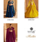 Chinon Silk Designer Silk Dresses Handwork Suit - MYLUXURY LANE ENTERPRISE