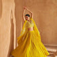Chinon Silk Designer Silk Dresses Handwork Suit - MYLUXURY LANE ENTERPRISE