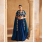 Chinon Silk Designer Silk Dresses Handwork Suit - MYLUXURY LANE ENTERPRISE