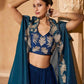 Chinon Silk Designer Silk Dresses Handwork Suit - MYLUXURY LANE ENTERPRISE