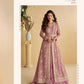 Chinon Silk Western Wears Embroidered Suits Gown Dresses - MYLUXURY LANE ENTERPRISE