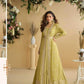 Chinon Silk Western Wears Embroidered Suits Gown Dresses - MYLUXURY LANE ENTERPRISE