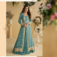 Chinon Silk Western Wears Embroidered Suits Gown Dresses - MYLUXURY LANE ENTERPRISE