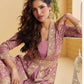 Chinon Silk Western Wears Embroidered Suits Gown Dresses - MYLUXURY LANE ENTERPRISE