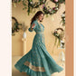 Chinon Silk Western Wears Embroidered Suits Gown Dresses - MYLUXURY LANE ENTERPRISE