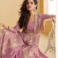 Chinon Silk Western Wears Embroidered Suits Gown Dresses - MYLUXURY LANE ENTERPRISE