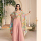 Chinon Silk Suit Embroidered Suits - MYLUXURY LANE ENTERPRISE