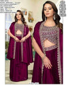 Chinon Silk Embroidery Suit - MYLUXURY LANE ENTERPRISE
