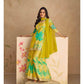 Chinon Silk Ladies Embroidery Palazzo Suit - MYLUXURY LANE ENTERPRISE