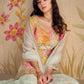 Chinon Silk Ladies Embroidery Palazzo Suit - MYLUXURY LANE ENTERPRISE