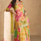 Chinon Silk Ladies Embroidery Palazzo Suit - MYLUXURY LANE ENTERPRISE