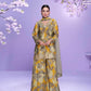 Chinon Silk Embroidery Palazzo Suit - MYLUXURY LANE ENTERPRISE