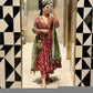 Chinon Silk Embroidery Anarkali Gowns - MYLUXURY LANE ENTERPRISE