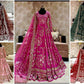 Chinon Silk Embroidery Designer Gown - MYLUXURY LANE ENTERPRISE