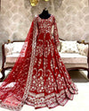 Chinon Silk Embroidery Designer Gown - MYLUXURY LANE ENTERPRISE