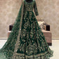 Chinon Silk Embroidery Designer Gown - MYLUXURY LANE ENTERPRISE