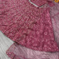 Chinon Silk Embroidered Zari Work Sequins Lehenga - MYLUXURY LANE ENTERPRISE